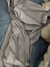 BRELRMON可拆卸防晒衣女男冰丝服防紫外线薄款运动皮肤风衣透气骑行外套 KY9108S银灰-女 3XL 实拍图