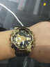 卡西欧（CASIO）手表男学生手表礼物黑金g-shock系列防水运动日韩石英表 GM-110G-1A9小钢炮 实拍图