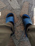 龙二猫防静电拖鞋女男士无尘室内车间工厂用软底厚底防滑耐磨蓝色工作鞋 蓝色6孔拖鞋 42码 实拍图