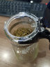 heisou 耐热玻璃过滤茶壶茶具按压式飘逸杯泡茶壶茶水分离750ml KC60 实拍图