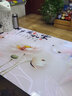 速纳茶几桌布垫3D立体网红中式防水防油防烫免高档软玻璃茶几餐桌垫 家和万事兴 70*130cm 实拍图