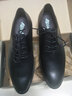 猛狼乐士 增高鞋男 头层牛皮商务正装男士皮鞋 软面皮增高男鞋9098A-1 黑色内增高5cm 38 实拍图