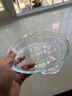 菲内克斯 耐热钢化玻璃盘子烤盘凉菜盘微波炉鲍鱼盘双耳家用菜盘烘焙餐具 8英寸二个 实拍图