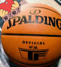 斯伯丁（SPALDING）篮球七号TF-殿堂系列室内款牛皮材质真皮7号篮球 晒单实拍图