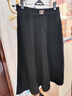 浪莎毛呢半身裙女秋冬棉质伞裙高腰显瘦冬季包臀a字中长裙子春秋季 实拍图