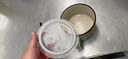 陶瓷带盖泡面杯饭盒带把手便当盒学生饭盒保鲜盒泡面碗【800ml】 盖章绿色泡面杯 实拍图