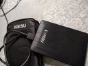 科硕（KESU） 移动硬盘大容量USB3.0 安全加密高速机械外接硬盘 时尚黑+硬盘包 320GB 实拍图