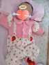 迪士尼（Disney）0一3个月婴儿5连体衣服6新生7春秋季1周岁女宝宝棉公主外出春装 粉色上衣草莓连体衣 66建议年龄3-6个月10斤-13斤左右 晒单实拍图