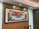 尚得堂手绘国画山水画办公室客厅装饰画沙发背景墙画风景鸿运当头挂画 鸿运当头 218cm*88cm（推荐） 实拍图