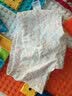 贝瑞加（Babyprints）女童内裤4条装宝宝棉毛裤纯棉透气柔软短裤儿童打底裤三角 兔90 实拍图