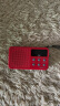 索爱（soaiy）S91收音机老人FM随身听蓝牙播放器便携音箱充电插卡迷你插卡老年人 红色 实拍图