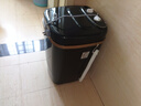 VCJ洗鞋机小型迷你半全自动洗脱水一体刷鞋机懒人洗鞋洗衣洗袜子神器儿童单身公寓出租房【送货上门】 珍珠白【加大容量*抗菌洗护*升级电机】简甩水 实拍图