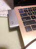 Snowkids Type-C扩展坞转换器适用于苹果Macbook华为手机五口合一HUB分线器USB-C转接器转接头拓展坞灰 实拍图