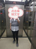 苒祺祺孕妇夏装短袖衬衫宽松条纹上衣2025新款时尚套装夏季小个子两件套 条纹短袖+打底裤（套装） 2XL 实拍图