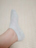 浪莎船袜女纯棉短袜运动浅口网眼袜子糖果色花纹薄款隐形袜 100%棉船袜 均码混色5双 实拍图