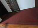 雪中送毯可裁剪入户门门口地垫门垫防滑垫厨房满铺商场走廊过道吸水脚垫 暗红横条纹 30cm*60cm 定制尺寸凑单 实拍图