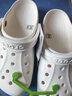 卡骆驰（crocs）洞洞鞋男鞋女鞋 25夏季新款贝雅拖鞋轻便透气情侣鞋沙滩鞋凉鞋 贝雅卡骆班-白色/热推款 37 -38 /M5W7/230mm 实拍图