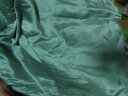 京东京造 桑蚕丝枕套 6A级桑蚕丝 丝绸纯色枕头套 单只 48*74cm湖绿色 实拍图