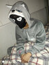 束时·创漫动物睡衣柴犬连体睡衣卡通秋冬法兰绒柯基衣服男女二次元动漫周边 哈士奇厚秋冬款（拉链）+中码鞋子 XL 建议身高（165-175cm） 实拍图