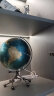 贝汉美（BHM） 欧式轻奢地球仪摆件创意家居客厅酒柜电视柜书房办公室软装饰品 蓝色大号（充电双色调光款） 晒单实拍图