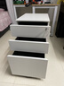 钱柜平面款三抽活动柜 390*500*600mm 白色 台 实拍图