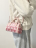 爱路喜（AILUXI）女包包少女可爱粉色爱心手提包迷你单肩斜斜挎小包6724蜜桃粉 晒单实拍图