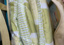 富安娜邂逅阳光抑菌纤维被 纯棉面料空调被 夏凉被 3.5斤 230*229cm绿色 实拍图