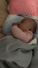 良良（liangliang）婴儿枕头2-6岁宝宝透气儿童幼儿园护型枕蓝格萌虎(单枕套) 晒单实拍图