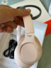 爱国者（aigo） WY100 头戴式无线蓝牙耳机  降噪耳机  蓝牙5.3 音乐运动游戏耳机 （粉色） 实拍图