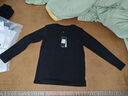 GLM打底衫男秋冬季双面绒长袖t恤圆领内搭男士宽松休闲基础百搭上衣 实拍图