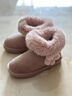 巴拉巴拉儿童雪地靴加绒保暖女童棉靴2024冬季短靴子甜美208424141014 实拍图