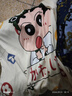 睡裙中长款睡衣女夏季大码胖mm200斤孕妇宽松ins超仙学生家居服女 蜡笔小新-关注店铺优先发货 L100-120斤 实拍图