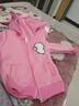 G.duck女宝宝秋冬款套装2024新款0-4岁婴幼儿童衣服冬季韩版两件套童装 山羊-粉色 加绒 90 建议身高80-85cm年龄2-3岁cm 实拍图