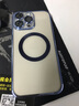 韵宁 适用iPhone16promax手机壳新款苹果15手机保护壳超薄透明磁吸全包防摔镜头膜一体防尘网硬壳轻奢 【磁吸远峰蓝+镜头膜+防尘网】全包 iphone 14 promax 实拍图