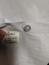 佐马仕长袖衬衫女商务修身职业装衬衫女士免烫衬衣百搭工装上班工作服 N2655方领纯白色 40 码 实拍图