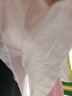 南极人纯棉短袖t恤男女夏季圆领体恤男士汗衫半袖t恤情侣打底衫上衣白T 实拍图