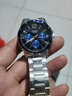 卡西欧（CASIO） 卡西欧(CASIO)手表商务男士运动防水三眼指针时尚石英腕表送男友 蓝盘钢带MTP-1374D-2A 实拍图