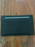 HANATORA日式花虎卡包男超薄真皮银行卡卡夹证件卡片包男士女士送礼礼物 黑色 晒单实拍图