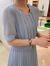 聚利时（Julius）手表女时尚女士石英表防水小巧女表学生女士手表544 棕色-E 实拍图