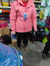 探拓（TECTOP）户外服 女抓绒内胆防风防寒滑雪服保暖95134CF女款藕粉2XL 实拍图