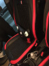 翰静 新款汽车卡通坐垫四季通用座垫全包围座套透气织物座椅套适用于 黑红色（皮革+织物） 别克凯越英朗君威昂科拉昂科威 实拍图