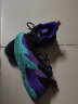 特步（XTEP）【旋风】儿童篮球鞋童鞋新款防滑运动鞋中大童鞋学生篮球鞋 黑/紫外光（9805） 37码 实拍图