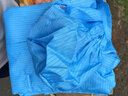 致尔康无尘服防静电 分体连帽防尘服男女 蓝色XL 洁净服无尘衣喷漆工作服 实拍图