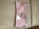 金三塔商场同款女士内裤100%桑蚕丝花边中腰三角裤真丝内裤女 粉色+浅肤色 2条 M 实拍图