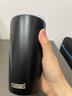 希格（SIGG）SIGG希格高颜值陶瓷咖啡杯保温杯水杯吸管杯男女泡茶随手杯 曜石黑460ml 实拍图