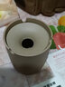 豪祥 ins北欧创意个性潮流时尚陶瓷烟灰缸男女士家用客厅办公室防飞灰 原矿粗陶烟灰缸无图案带漏斗 实拍图