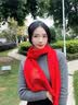 恒源祥纯羊毛围巾女士秋冬季加厚保暖围脖中国红新年礼盒装国庆节礼物 实拍图