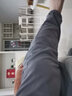 花花公子（PLAYBOY）裤子男秋冬季休闲裤男士潮流宽松弹力小脚长裤男装 灰色加绒 31 实拍图