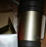 膳魔师（THERMOS）保温杯真空不锈钢把手男女泡茶水杯带茶漏办公带手柄杯子TCMF-501 金色(不锈钢茶漏) 500ml 实拍图