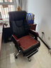 凯联（KAILIAN）弓形办公椅电脑椅真皮座椅学习椅舒适久坐会议椅旋转椅子书桌椅 经典黑＋弹簧包坐垫 精选小牛皮【可旋转】 实拍图